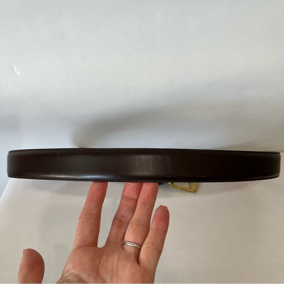 Coach Brown Leather Belt - Picture 8 of 12